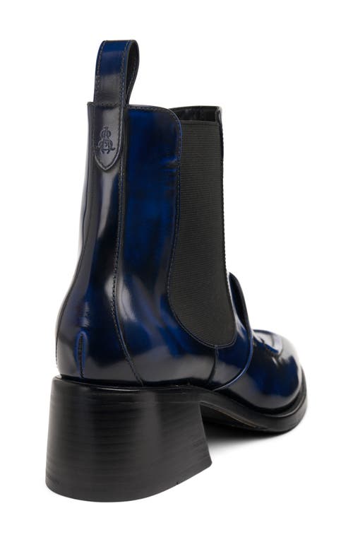 Shop The Office Of Angela Scott Ms. Helen Chelsea Boot In Sapphire