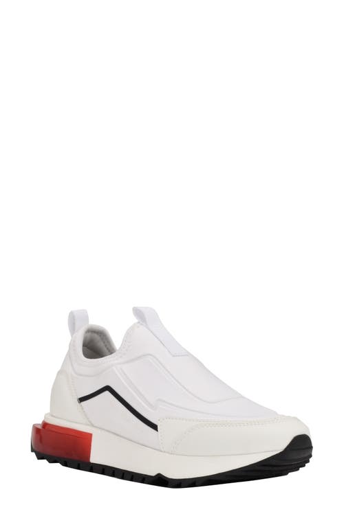 Calvin Klein Merlena Slip-On Sneaker in White