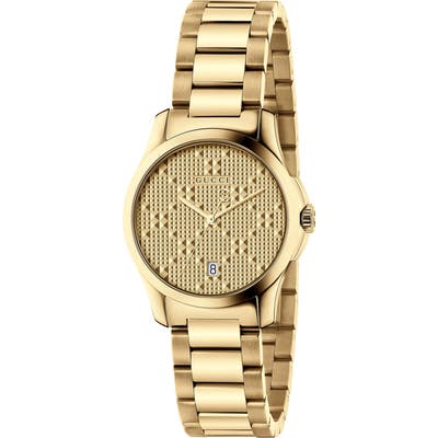 Gucci G-Timeless Bracelet Watch, 27Mm