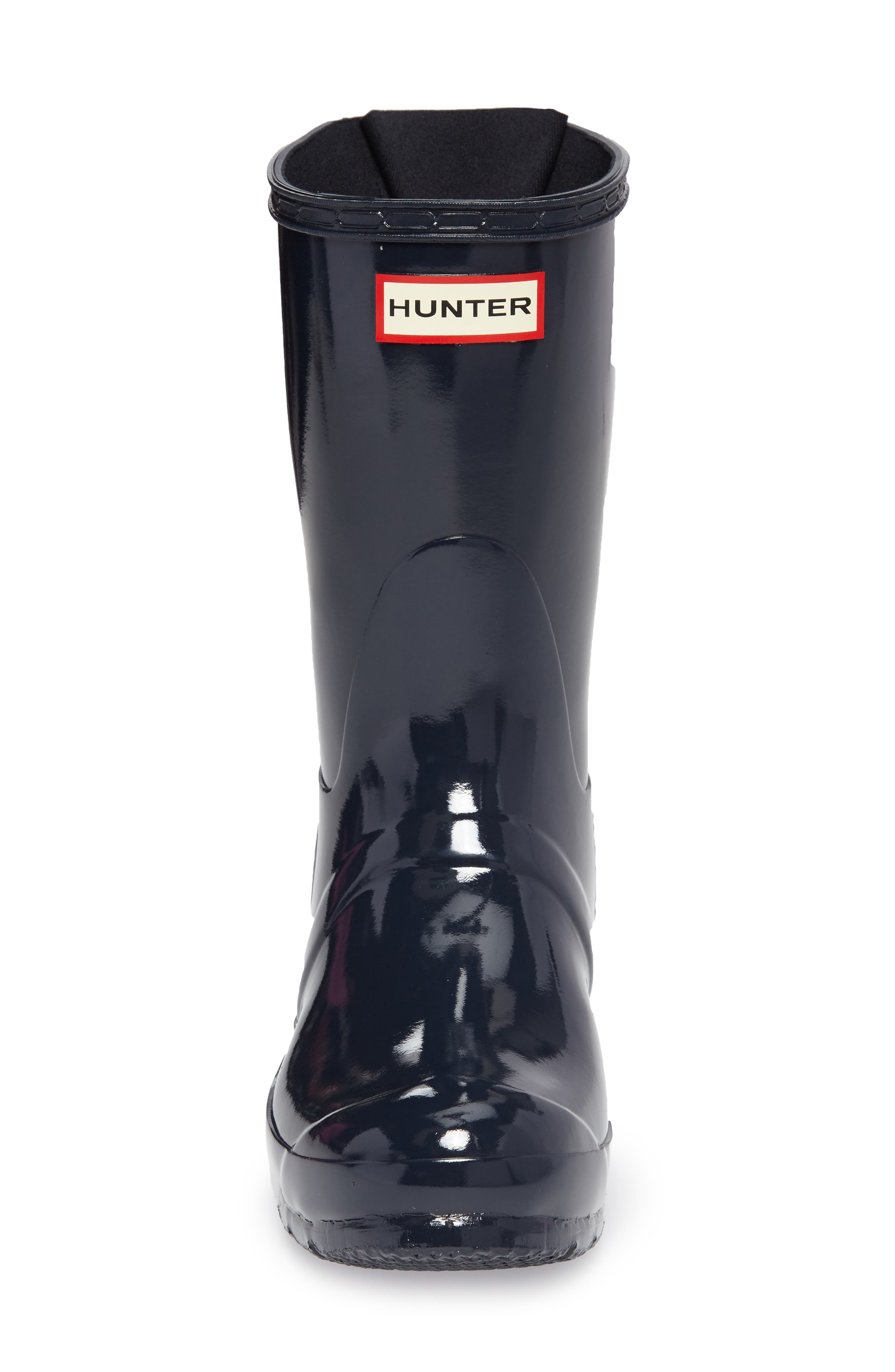 HUNTER,
                            Original Short Adjustable Back Gloss Waterproof Rain Boot,
                            Alternate thumbnail 33, color,
                            410