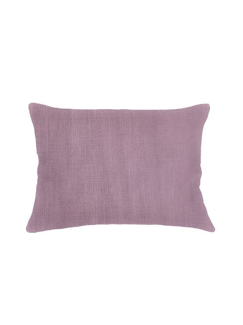 Anaya So Soft Linen Pillow Down Alternative Insert In Lavender