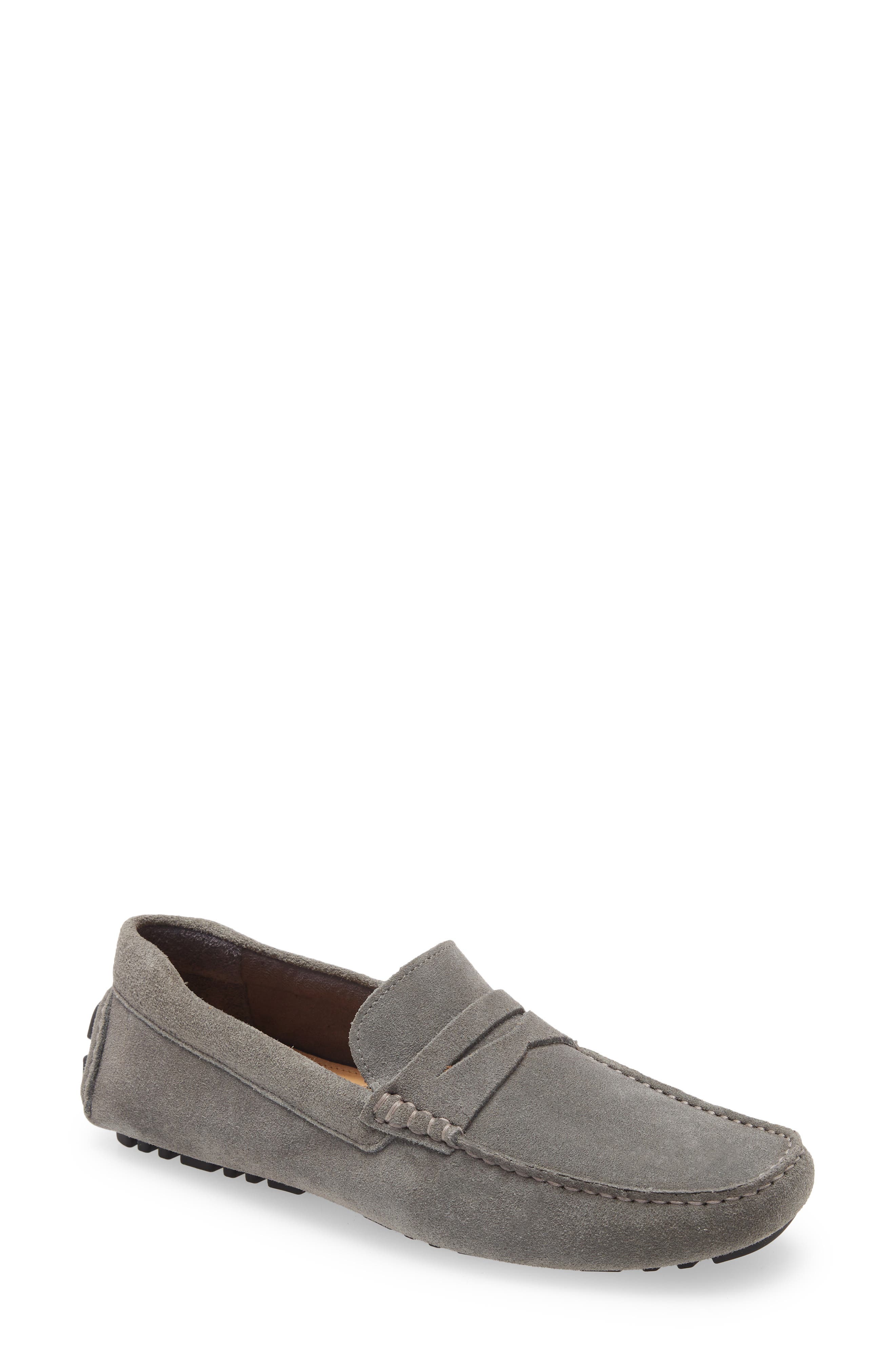 Grey Clarks Suede Landry Edge Loafers in Grey for Men Mens Shoes Slip-on shoes Loafers Save 35% 