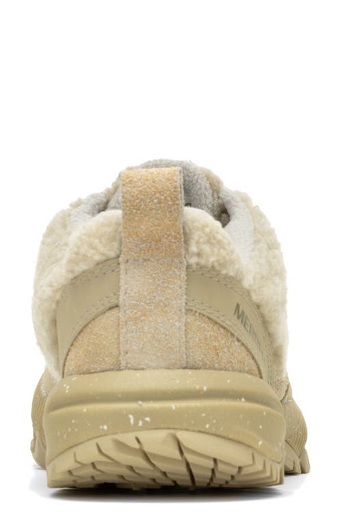 Shop 1trl Mqm Ace  Fleece Lined Sneaker In Khaki/oyster