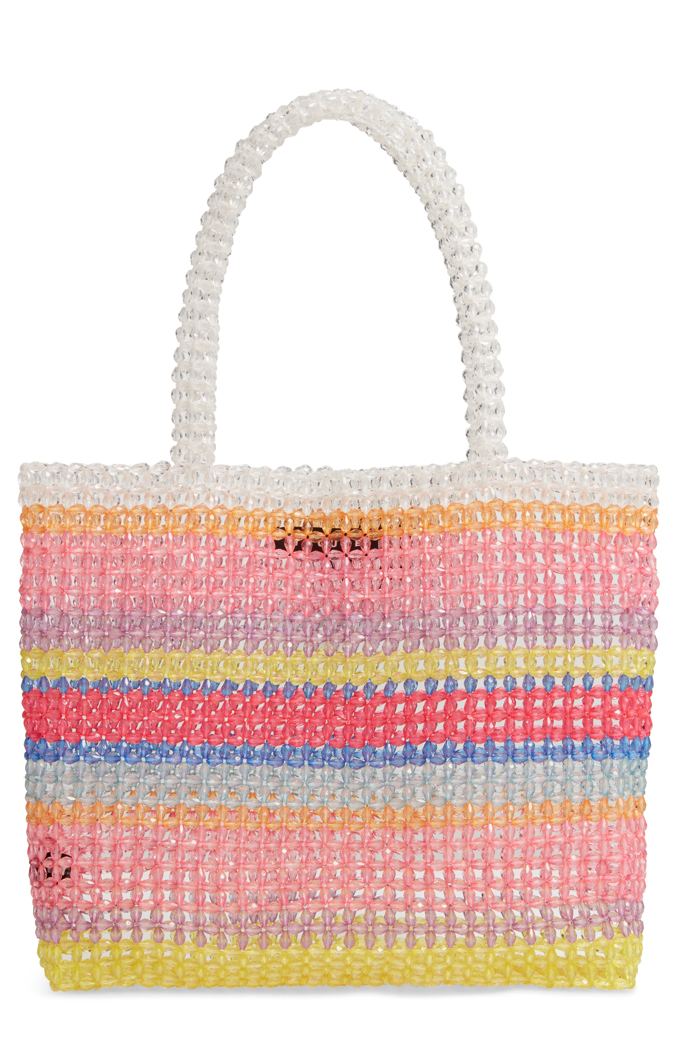 Trouvé Beaded Tote Bag | Nordstrom