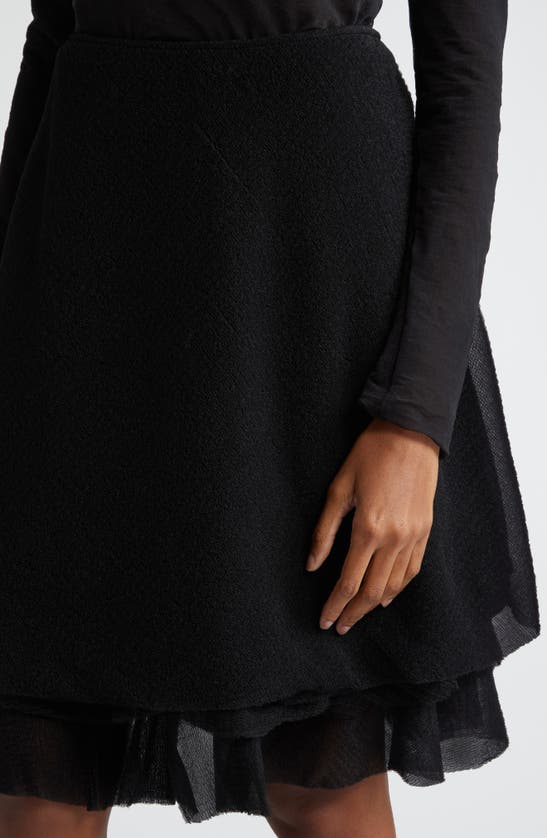 Shop Proenza Schouler Julia Micropleated Jersey Skirt In Black