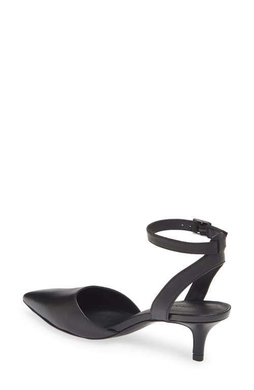 Nordstrom Pearla Ankle Strap Pump In Black