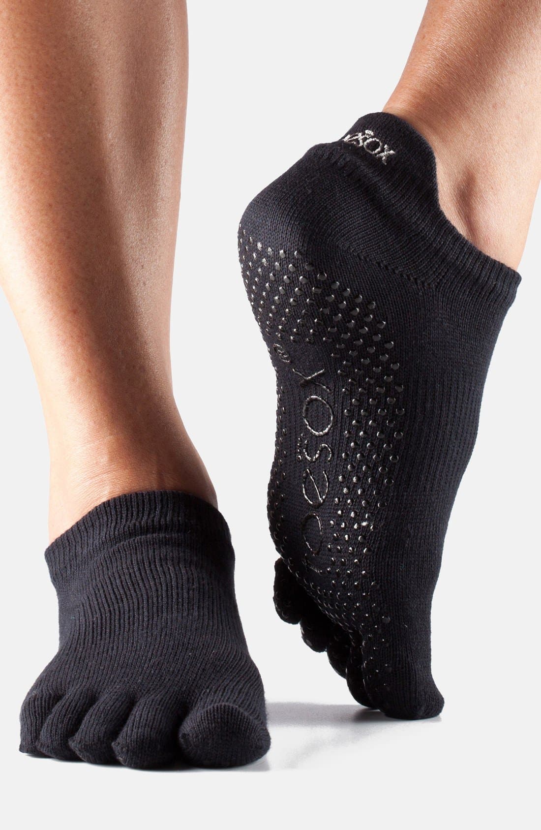 ToeSox Low Rise Full Toe Gripper Socks Nordstrom