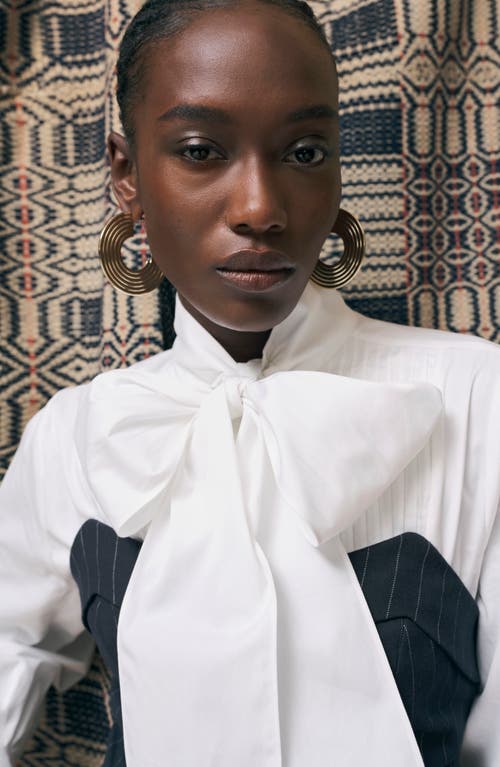 NORDSTROM X HARLEM'S FASHION ROW NORDSTROM X HARLEM'S FASHION ROW HOUSE OF AAMA PENNY PINTUCK TOP