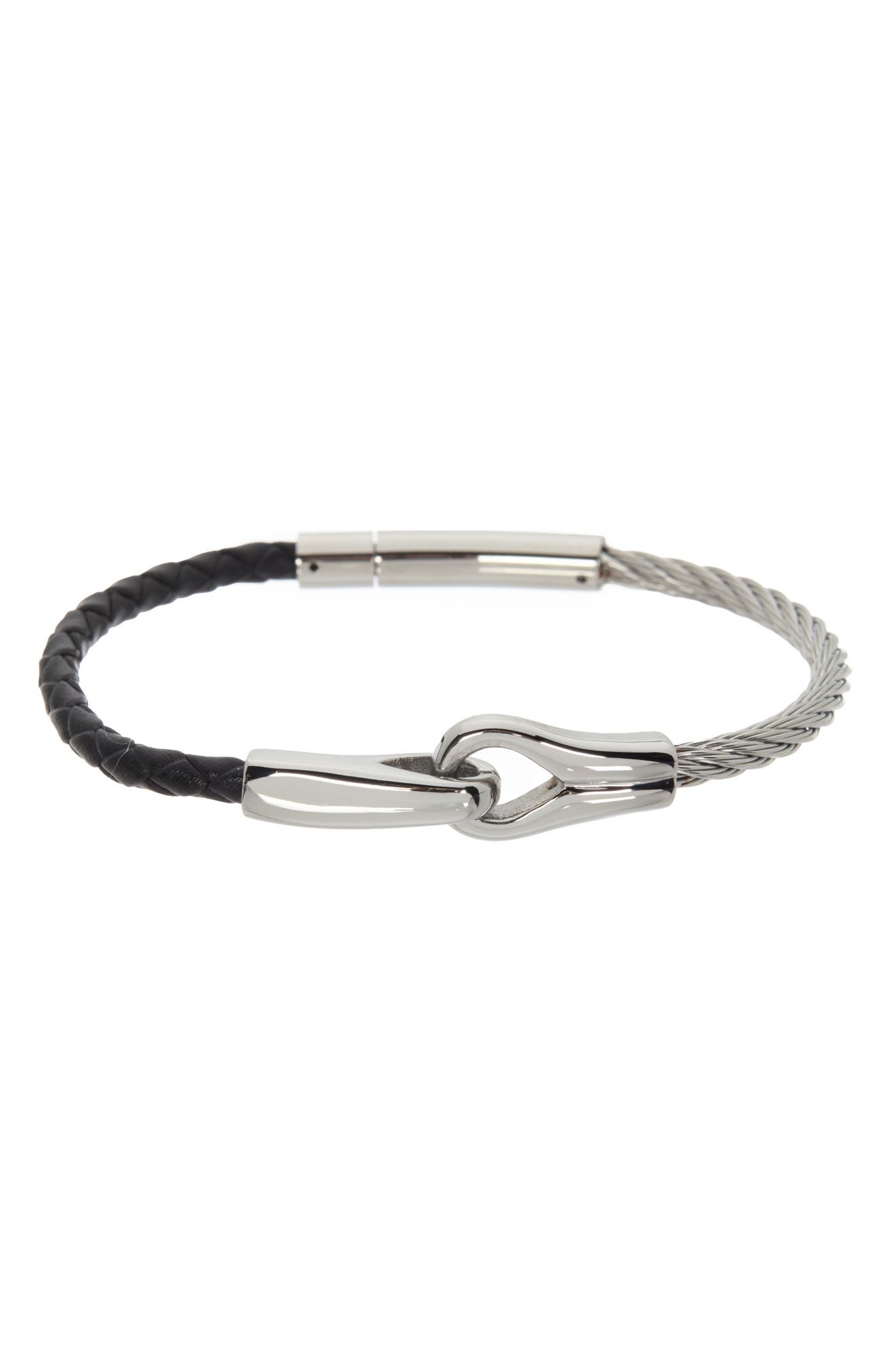William Rast Leather \u0026 Stainless Steel 