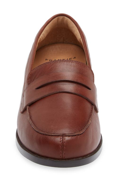 Frankie4 Franklin Penny Loafer In Deep Tan