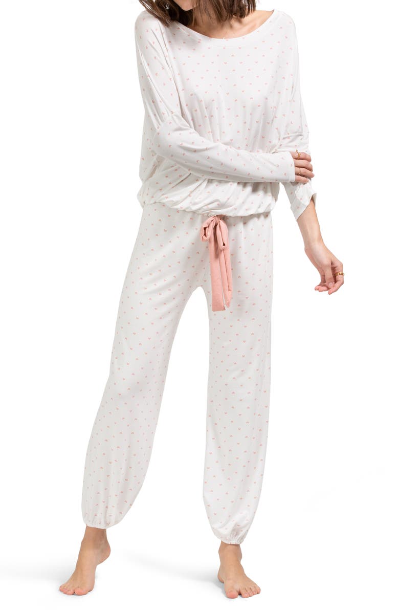 Eberjey Giselle Slouchy Pajamas, Main, color, 