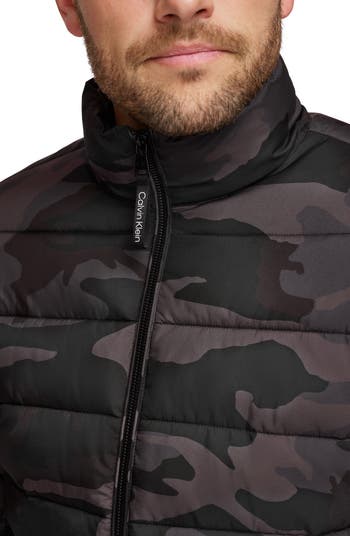 calvin klein camo jacket