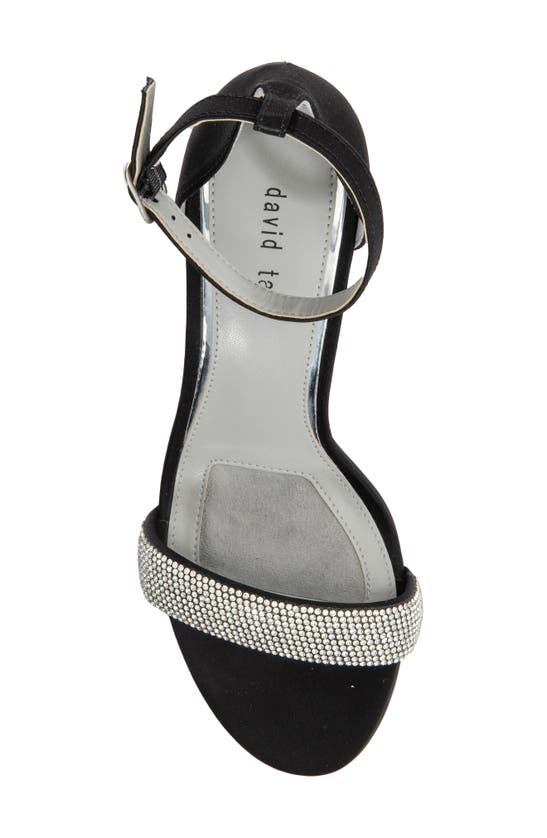 Shop David Tate Icon Evening Sandal In Black