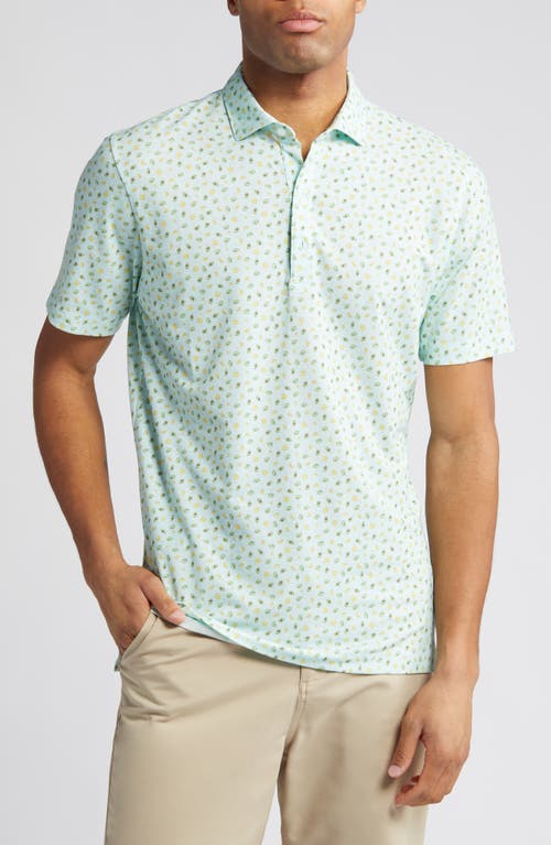 johnnie-O Avocado Print Performance Polo Jungle at Nordstrom,