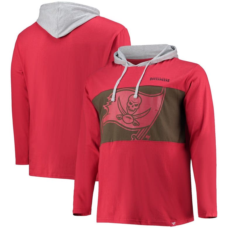 Tampa Bay Buccaneers Static Hood W/ Logo, Black/Red