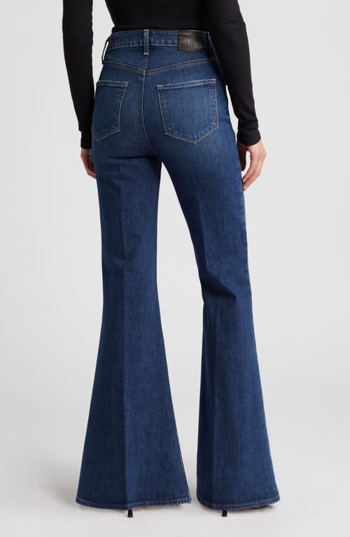 Shop Paige Charlie Super High Waist Flare Jeans In Carmilla