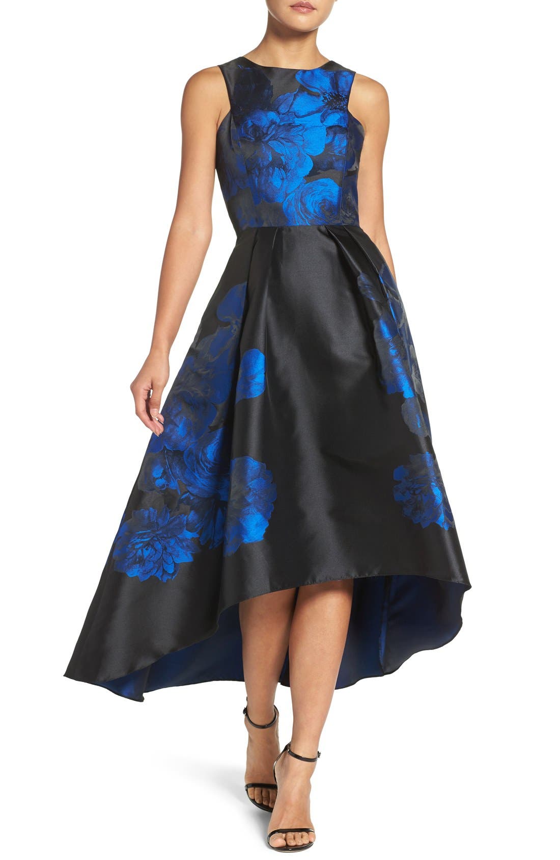 Shoshanna Floral Jacquard Fit & Flare Dress Nordstrom