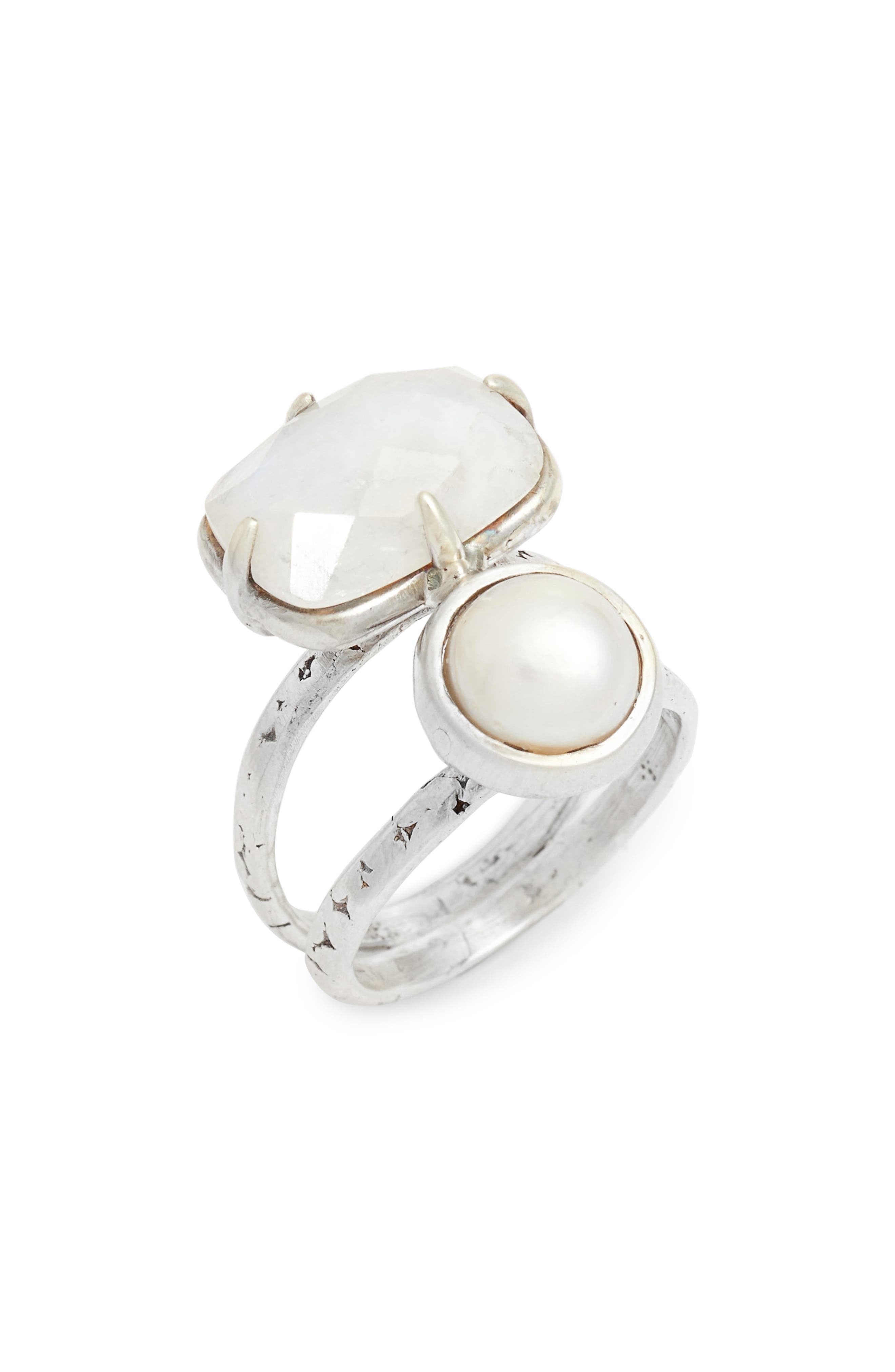 Chan Luu Pearl Moonstone Ring Nordstrom