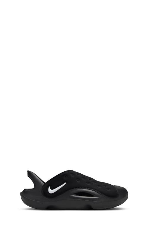 Nike Kids' Aquaswoosh Water Friendly Clog In Black/anthracite/white
