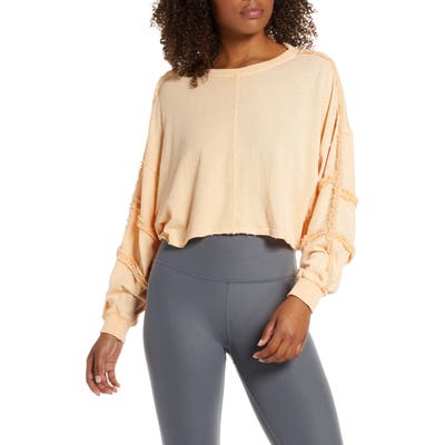 Free People Movement Magnolia Pullover, Coral