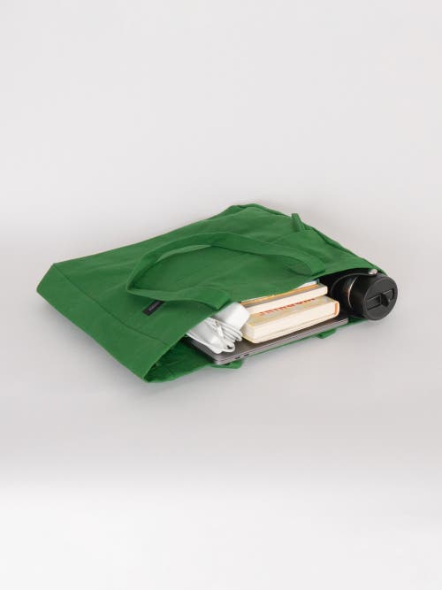 Terra Thread Organic Cotton Canvas Work Tote Bag In Moss Green