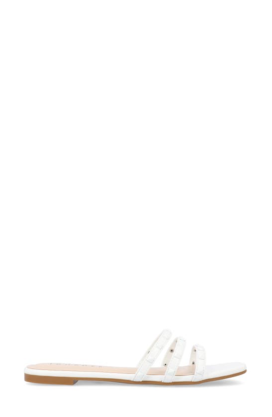 Journee Collection Tru Comfort™ Camarie Sandal In White