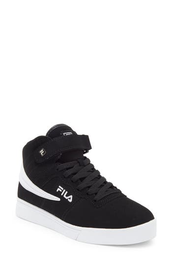 Shop Fila Vulc 13 Sneaker In Black/white/white