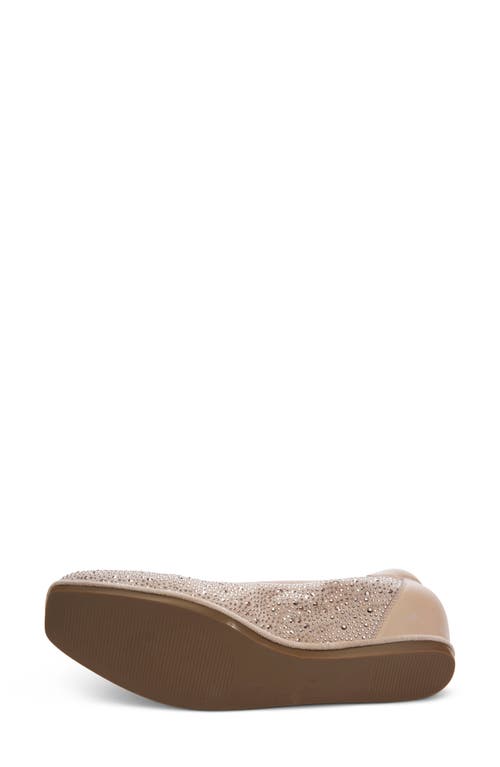 Shop Vaneli Gisel Skimmer Flat In Sesame