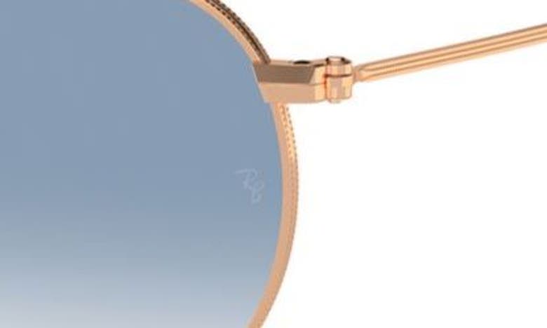 Ray Ban Icons 53mm Retro Sunglasses In Rose Gold