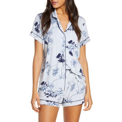 Nordstrom Lingerie Moonlight Short Pajamas, Blue