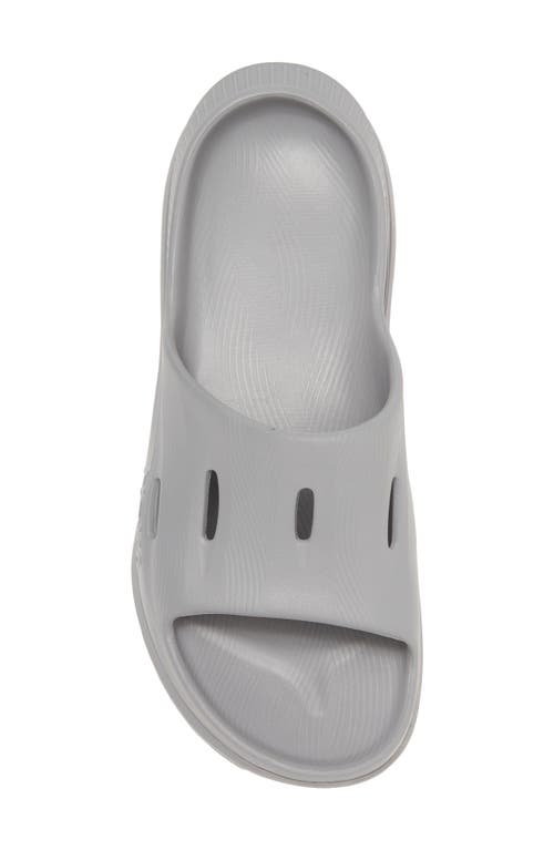 Hoka Ora Recovery Slide 3 In Grey/grey