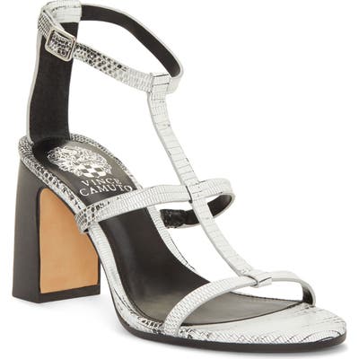 Vince Camuto Balindah Cage Sandal- White