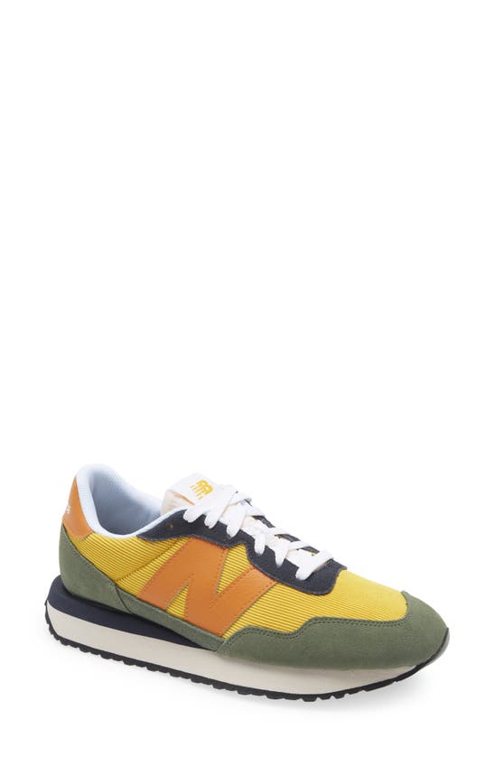 New Balance 237 Sneaker In Harvest Gold
