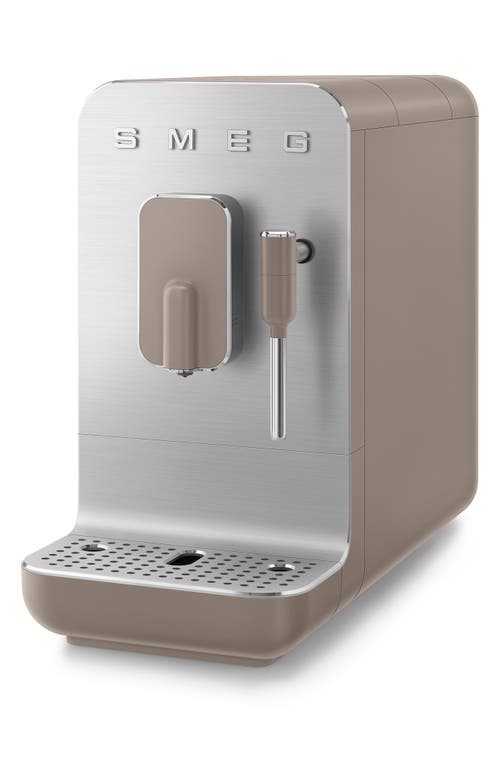 smeg Automatic Espresso Coffee Machine with Steam Wand in Taupe at Nordstrom