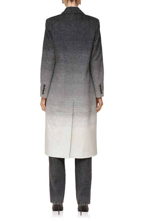 AVEC LES FILLES AVEC LES FILLES DOUBLE FACE OMBRÉ COAT 