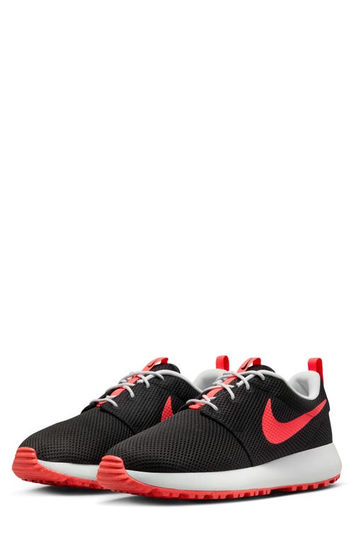 Nike Roshe G Next Nature Golf Shoe In Black/pure Platinum/crimson