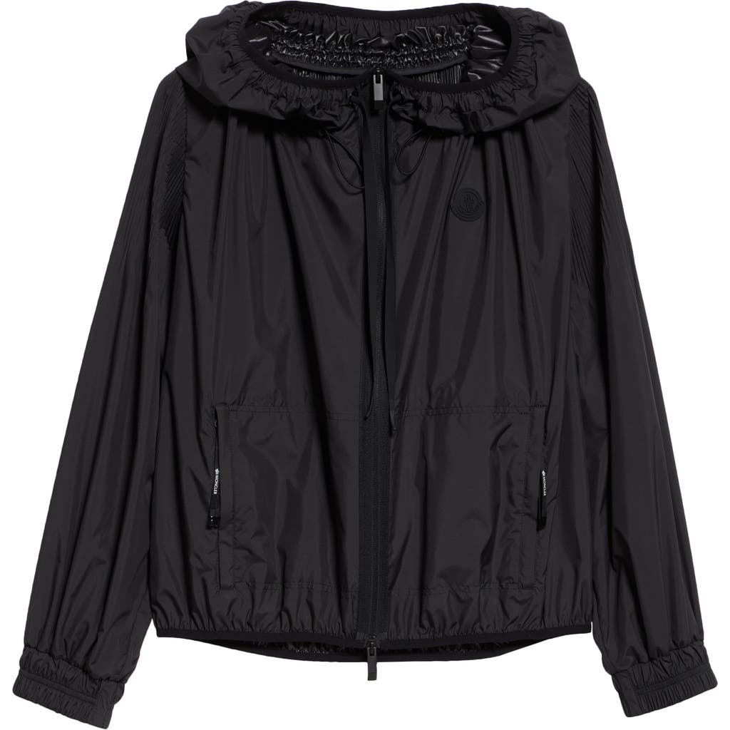 Moncler Auxonne Hooded Jacket In Black