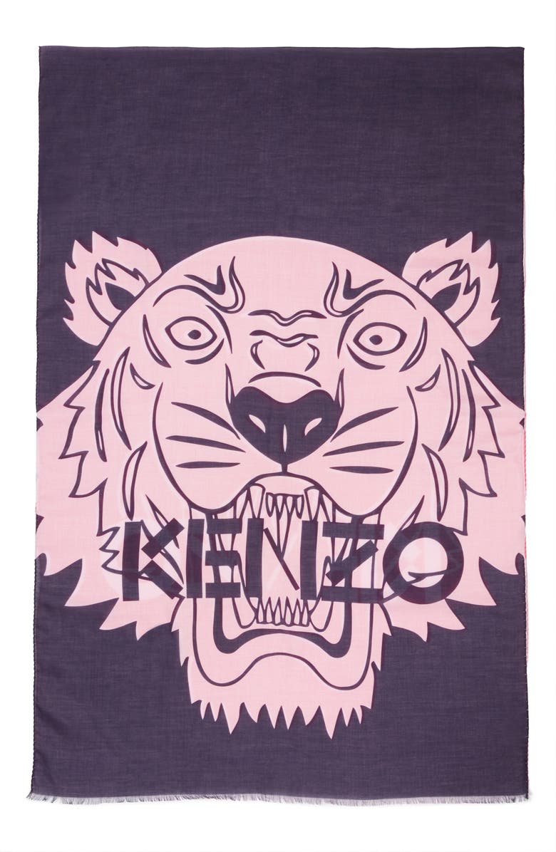 Kenzo Tiger Logo Two Tone Scarf Nordstrom Kenzo Tiger Logo Two Tone Scarf Nordstrom