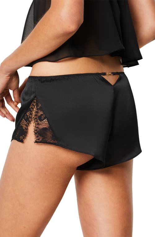 ETAM ETAM AUDACIEUSE LACE & SATIN PAJAMA SHORTS 