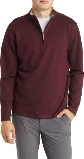 Burgundy 2025 quarter zip