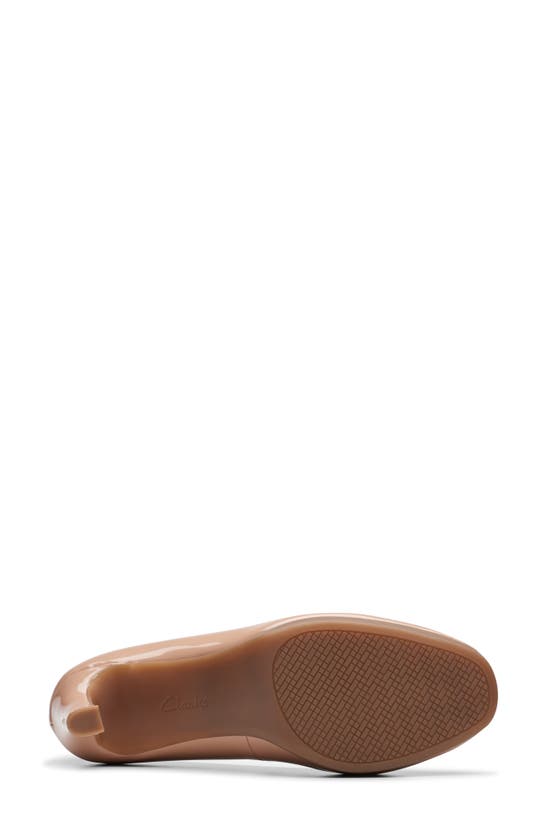 Clarks Ambyr Braley Pump In Praline Patent