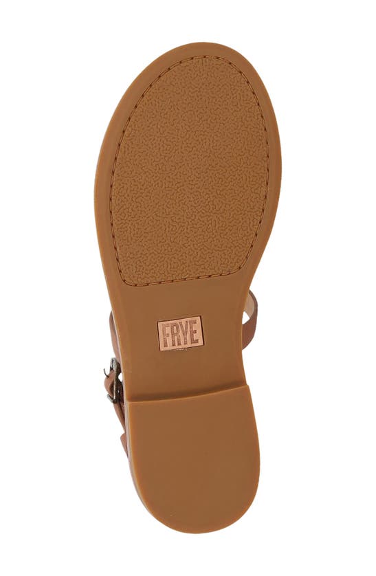 Shop Frye Taylor Ankle Strap Sandal In Tan