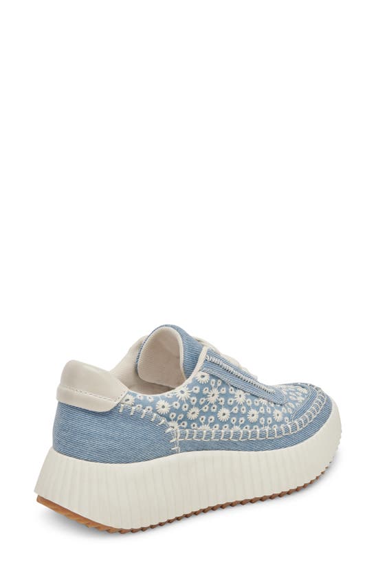 Shop Dolce Vita Dolen Platform Sneaker In Blue Floral Denim