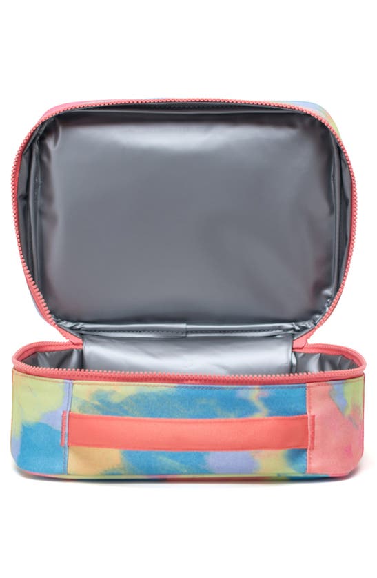 Shop Herschel Supply Co Kids' Pop Quiz Recycled Polyester Lunchbox In Washed Chalk