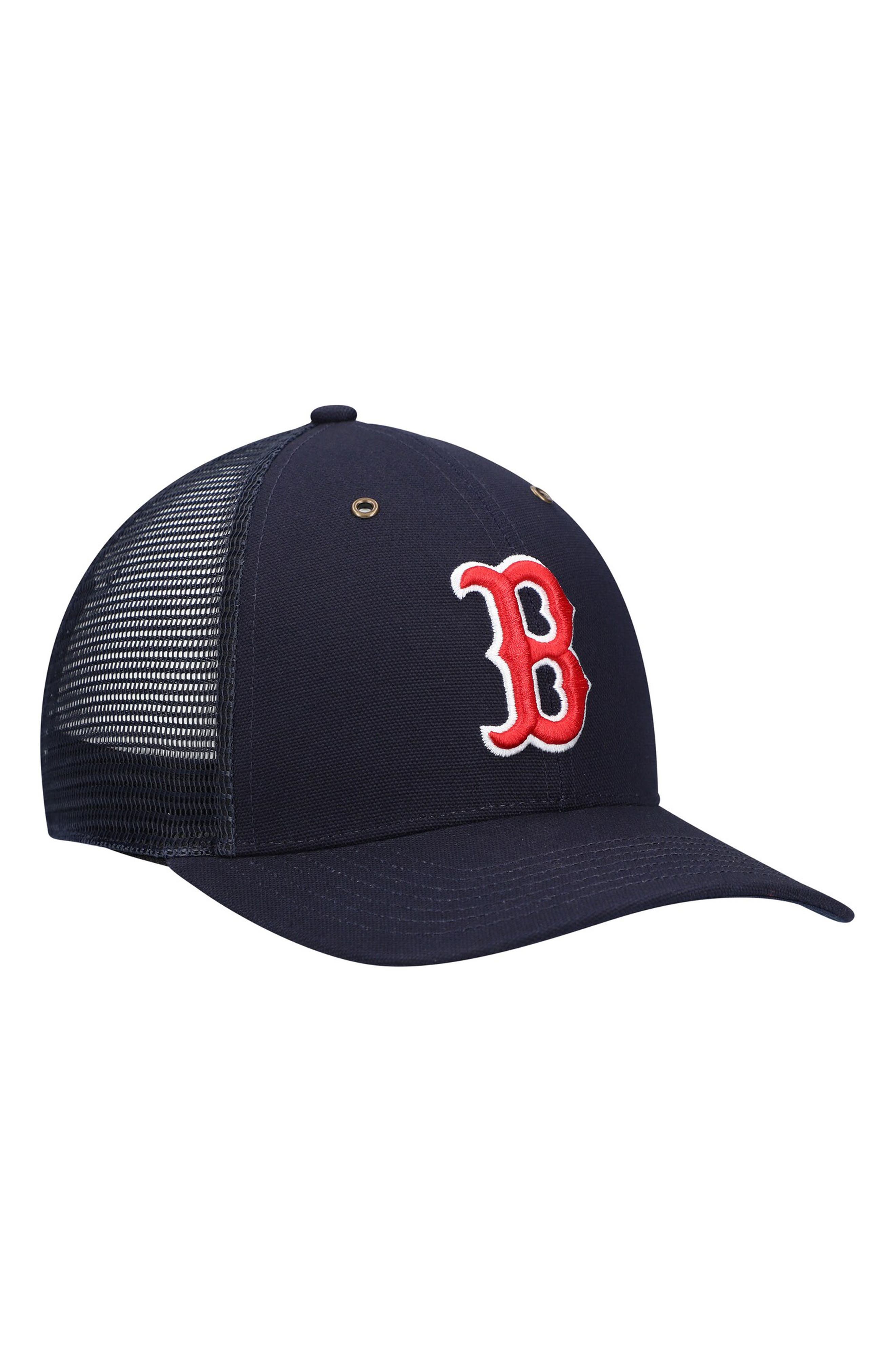 CARHARTT X 47 Men's Carhartt x '47 Navy Boston Red Sox MVP Trucker Snapback Hat at Nordstrom