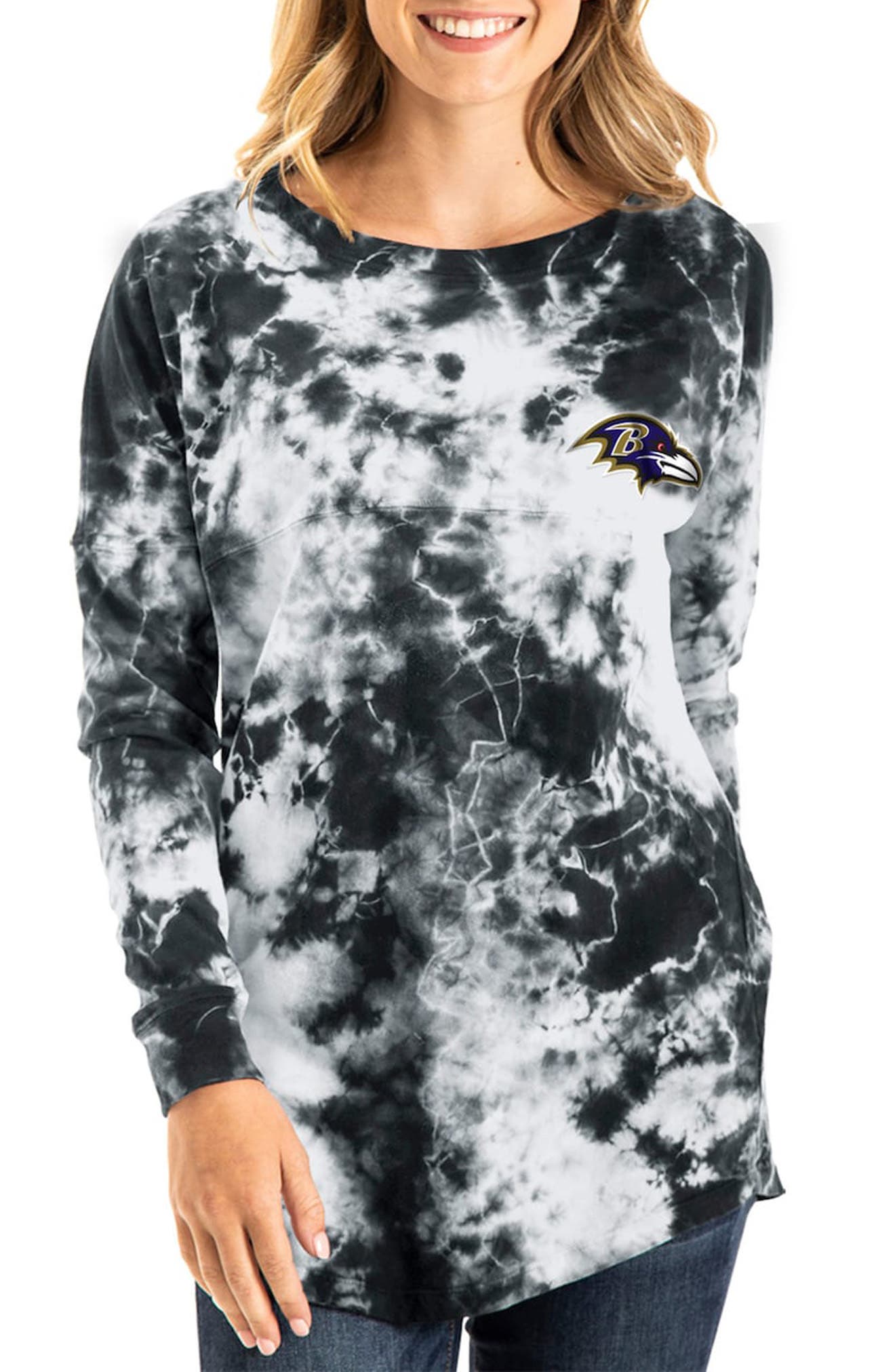 ravens tie dye shirt