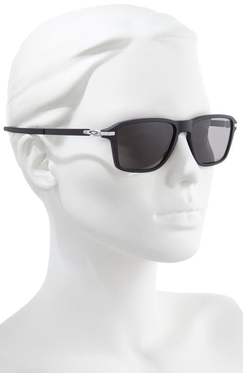 Oakley Square Frame Full-frame Sunglasses In Satin Black/prizm Grey