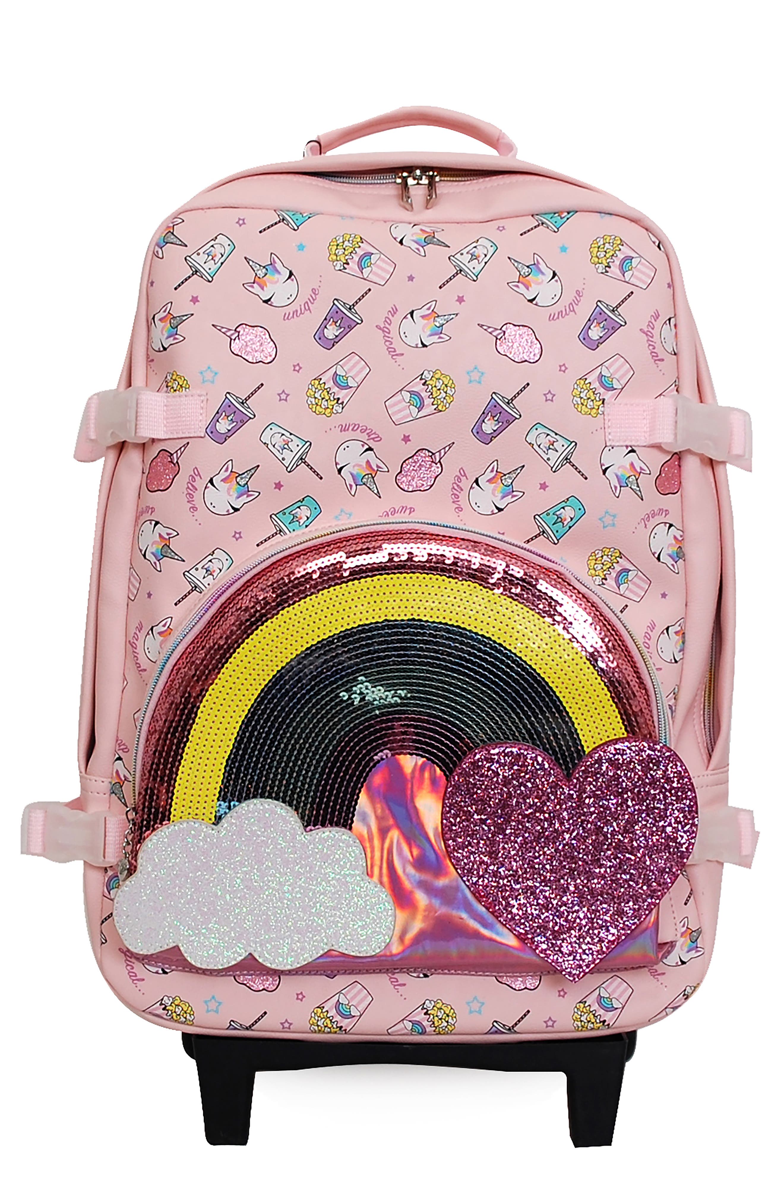 pink unicorn suitcase