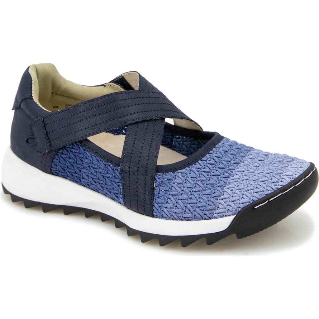 Jambu Women's Mia Slip On Sneakers Casual Shoes In Blue/navy In Blue/navy
