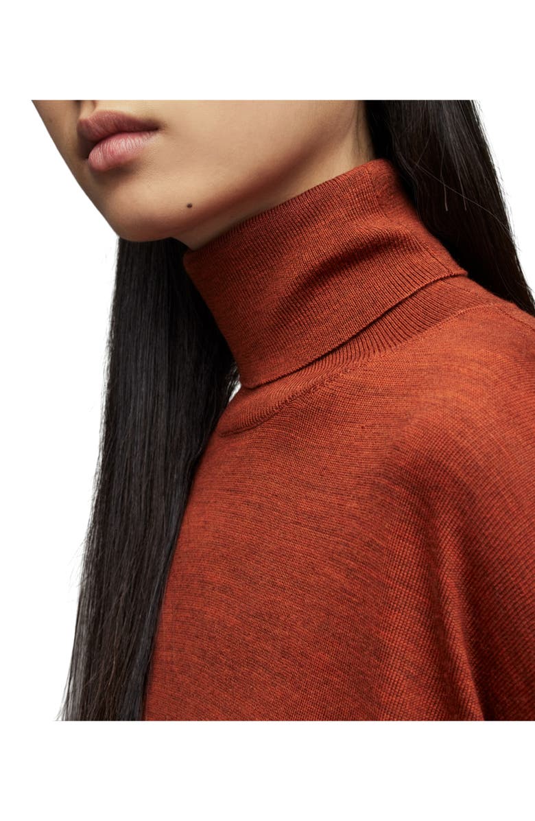 AllSaints Gala Merino Wool Turtleneck Sweater | Nordstrom